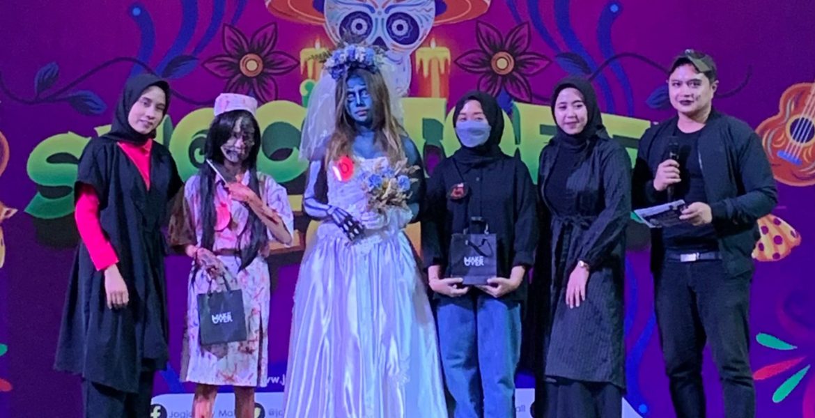 Makeup Hallowen Competition 2023 by Makeover di Jogja City Mall